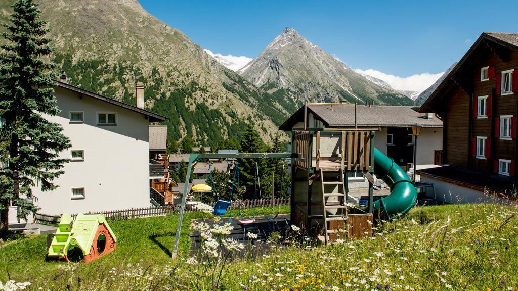 Appartement Haus Belle-Vue à Saas Fee Chambre photo