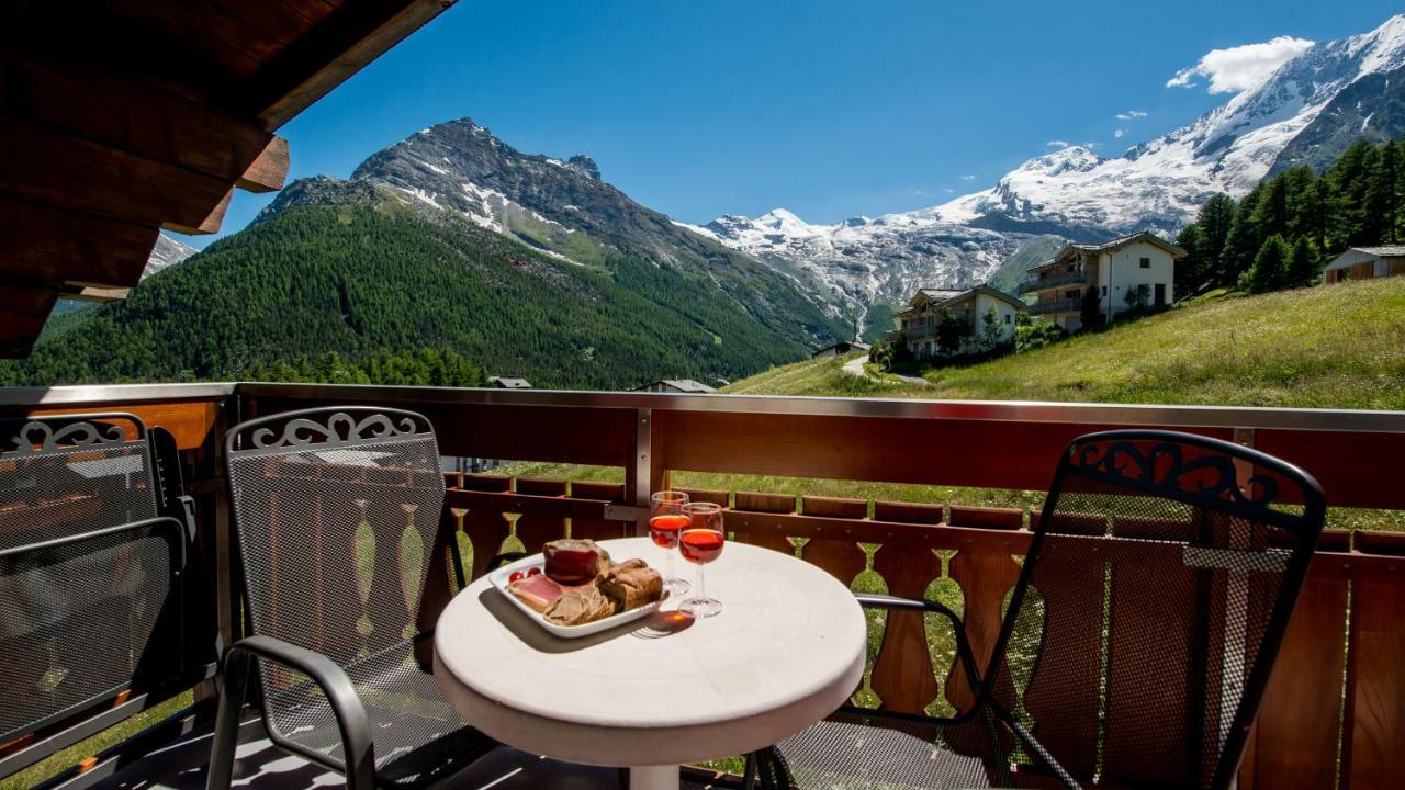 Appartement Haus Belle-Vue à Saas Fee Extérieur photo